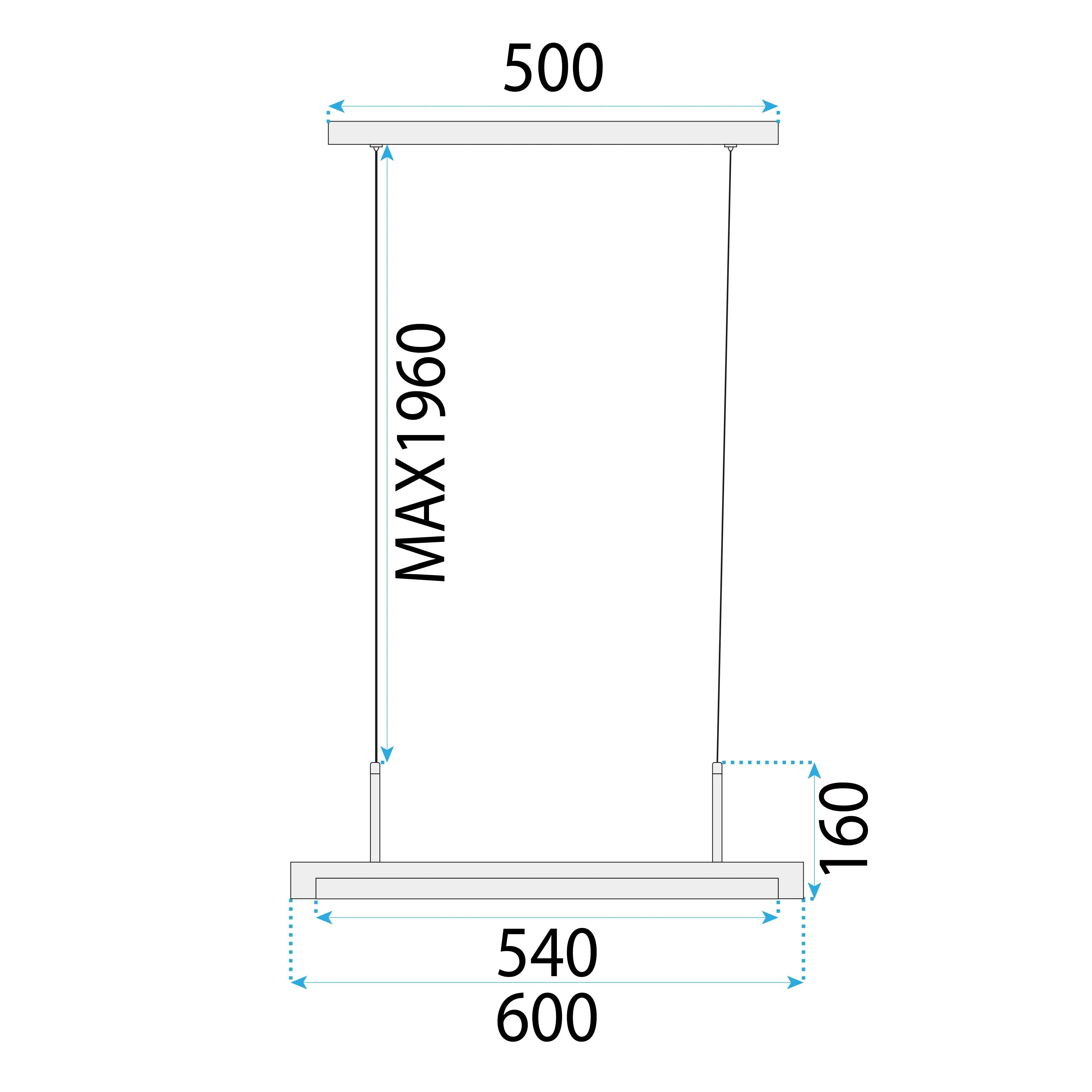 LAMPA LED WISZĄCA DREWNO APP1530-CP 6
