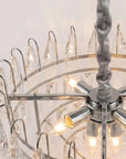 Lampa Wisząca Z Kryształami SWE079-CP 50cm Chrom 6
