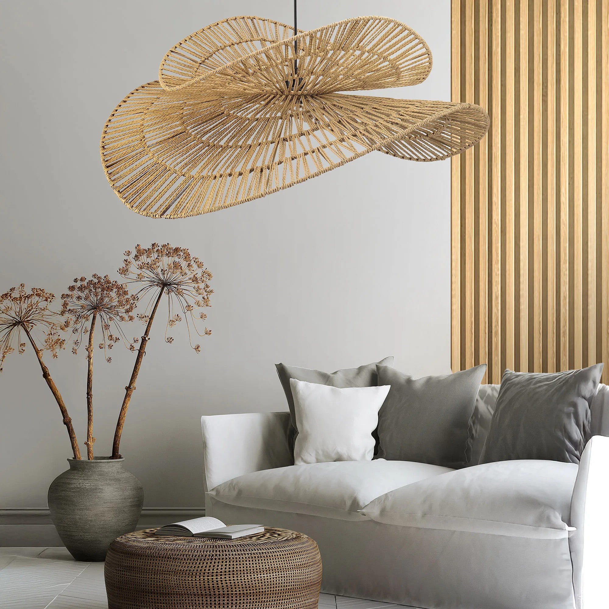 Lampa Sufitowa Wisząca Boho APP1738-1CP 80CM 6