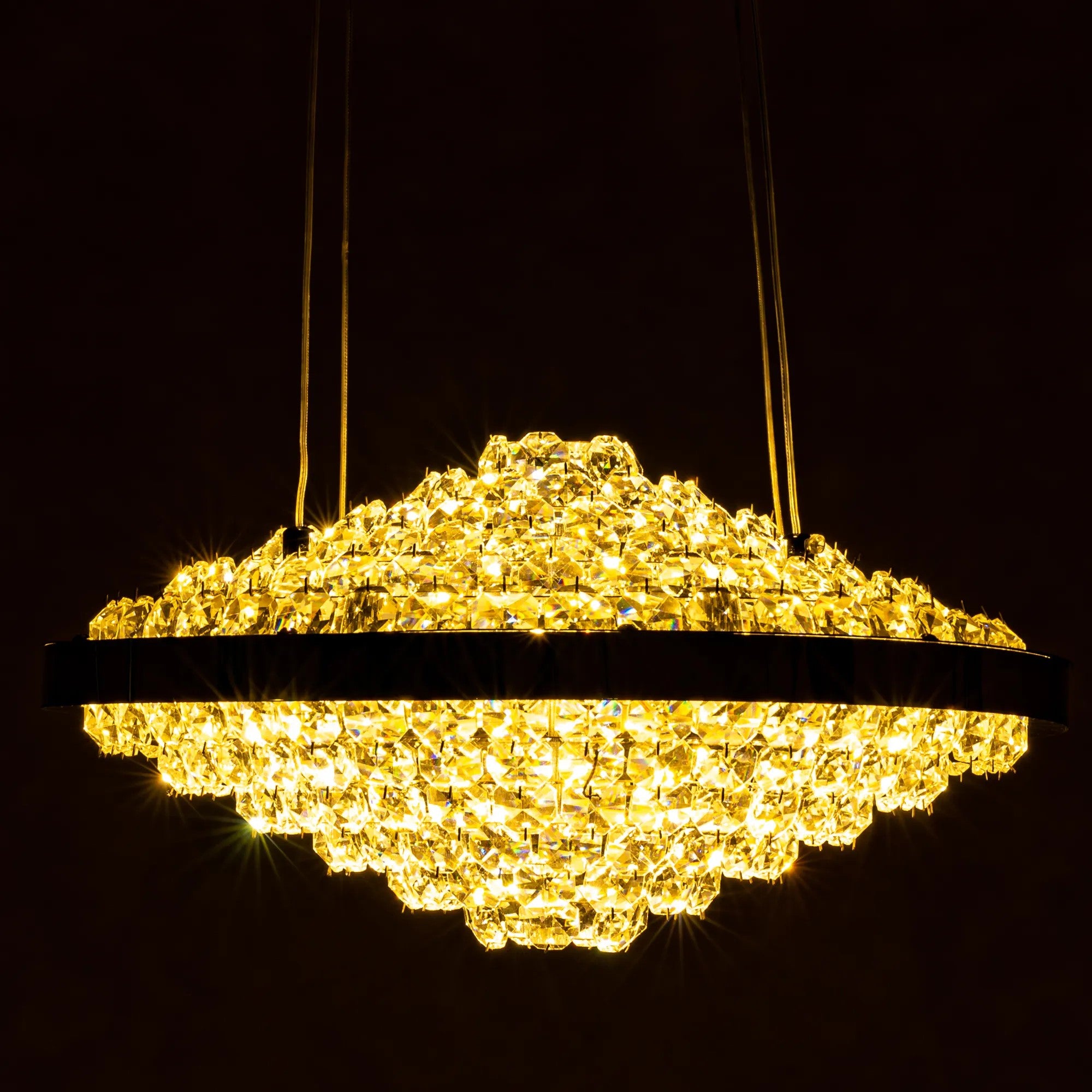 LAMPA KRYSZTAŁOWA WISZĄCA APP774-1CP 6