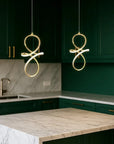 LAMPA WISZĄCA LED LHJ091-1CP GOLD 6