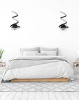 LAMPA ŚCIENNA KINKIET LED SPRING UP APP829-W Czarny MATT 6