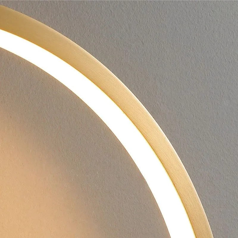 LAMPA ŚCIENNA KINKIET LED APP1388-CW OLD GOLD 40cm 6