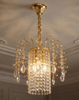 Lampa Wisząca Z Kryształami SWE090-CP 30cm Złota 6