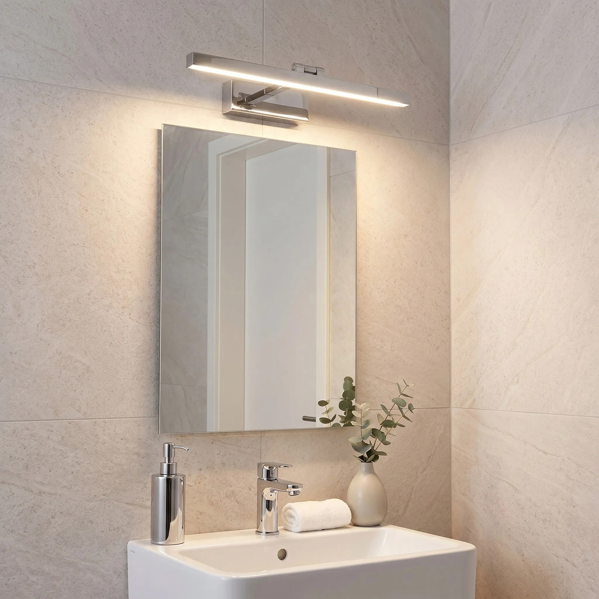 Kinkiet Łazienkowy LED APP1858-1W 60 Cm Chrom 6