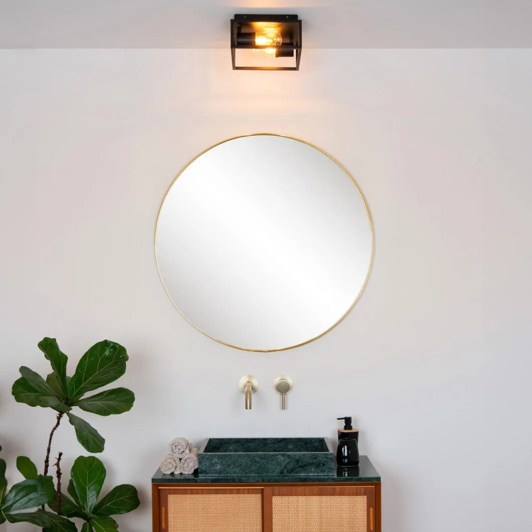 LAMPA ŚCIENNA KINKIET APP1305-2W CZARNA 6