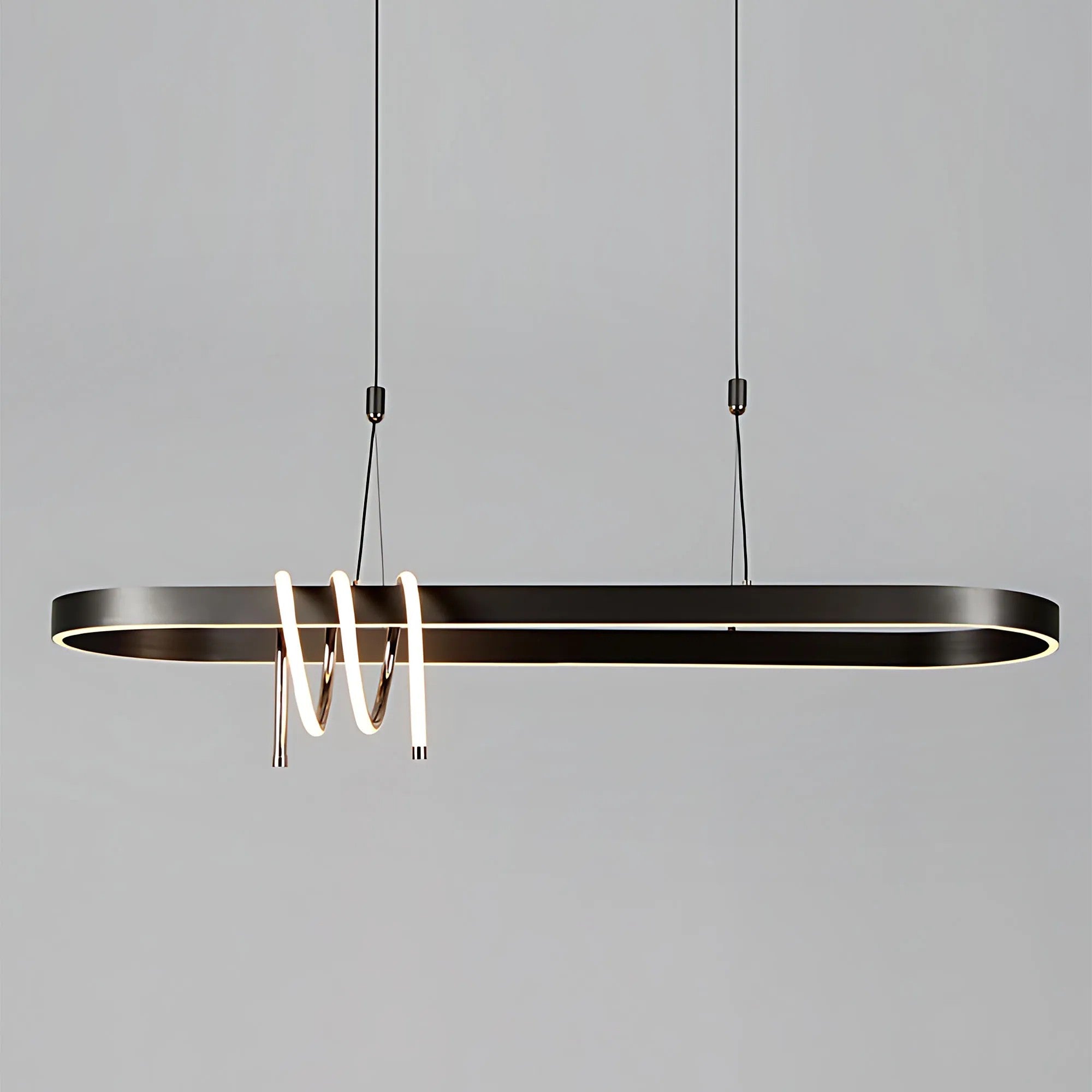 Lampa WISZĄCA LED LHJ040-CP 120 Cm CZARNA 6
