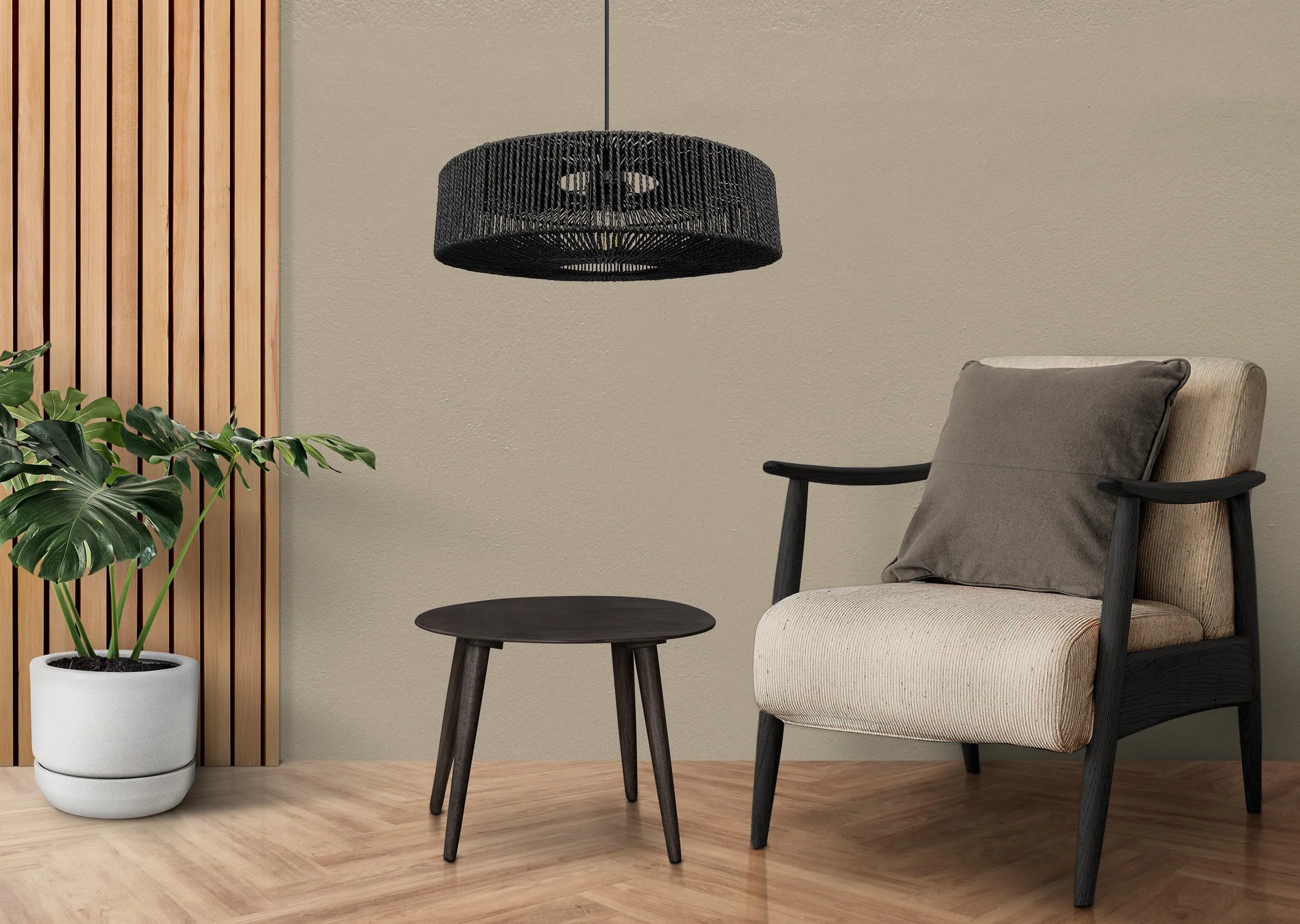 Lampa Wisząca Boho APP1484-1CP Czarna 6