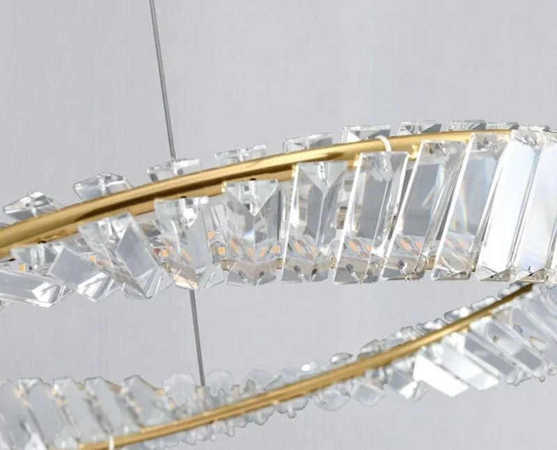 KRYSZTAŁOWA LAMPA SUFITOWA LED APP1201-CP 6
