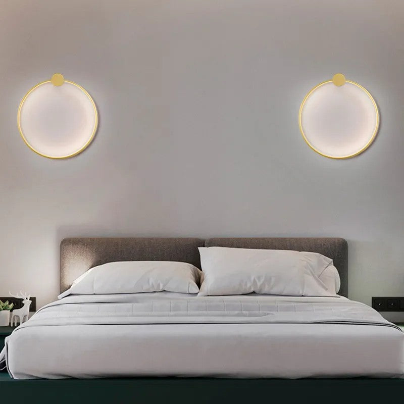 LAMPA ŚCIENNA KINKIET LED APP1390-CW GOLD 50cm 6