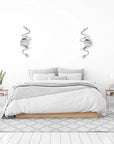 LAMPA ŚCIENNA KINKIET LED SPRING APP828-W CHROME 6