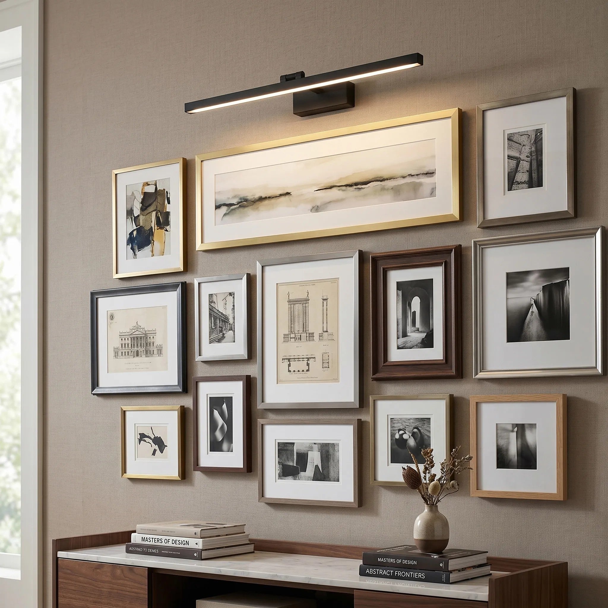 Kinkiet Łazienkowy LED APP1868-1W 80 Cm Black 6
