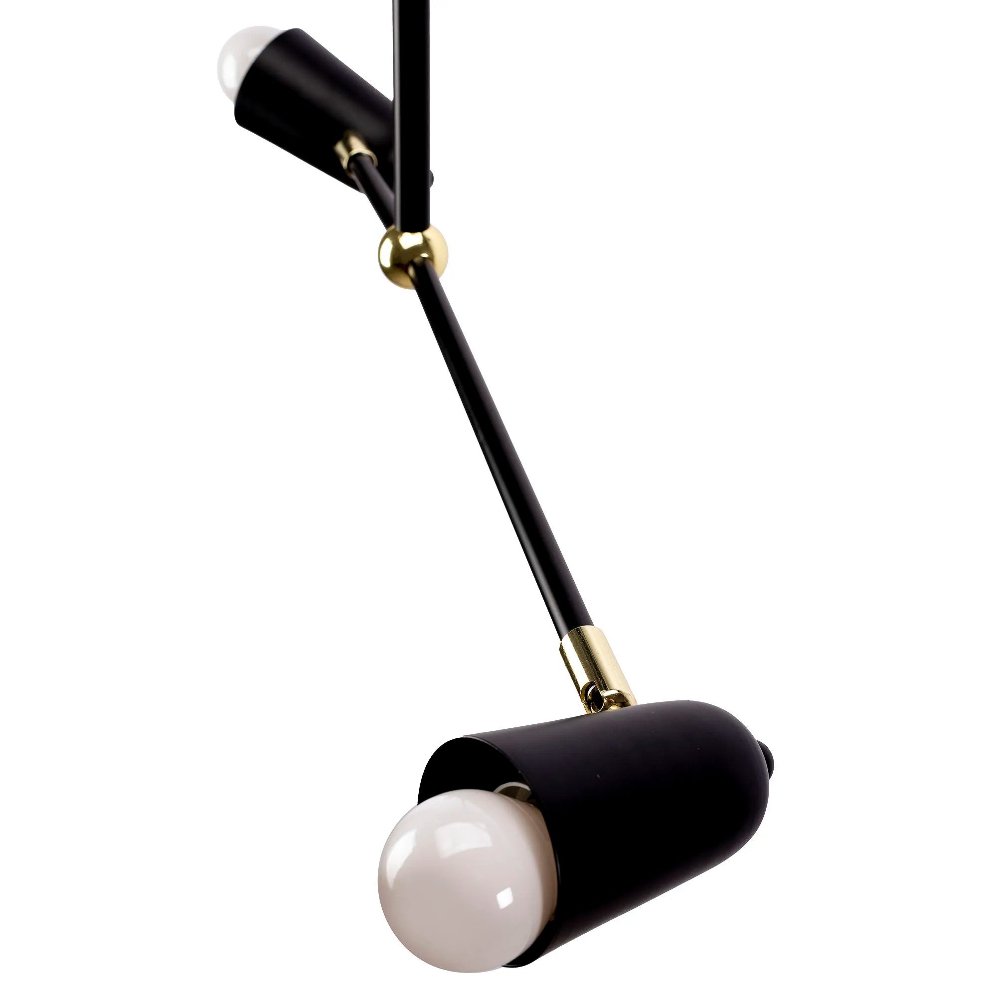 Lampa Wisząca 4-ramienna APP1708-4CP CZARNA + ZŁOTO 6