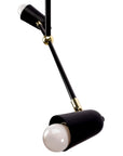 Lampa Wisząca 4-ramienna APP1708-4CP CZARNA + ZŁOTO 6