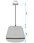 Lampa Wisząca Boho APP1338-1CP 6