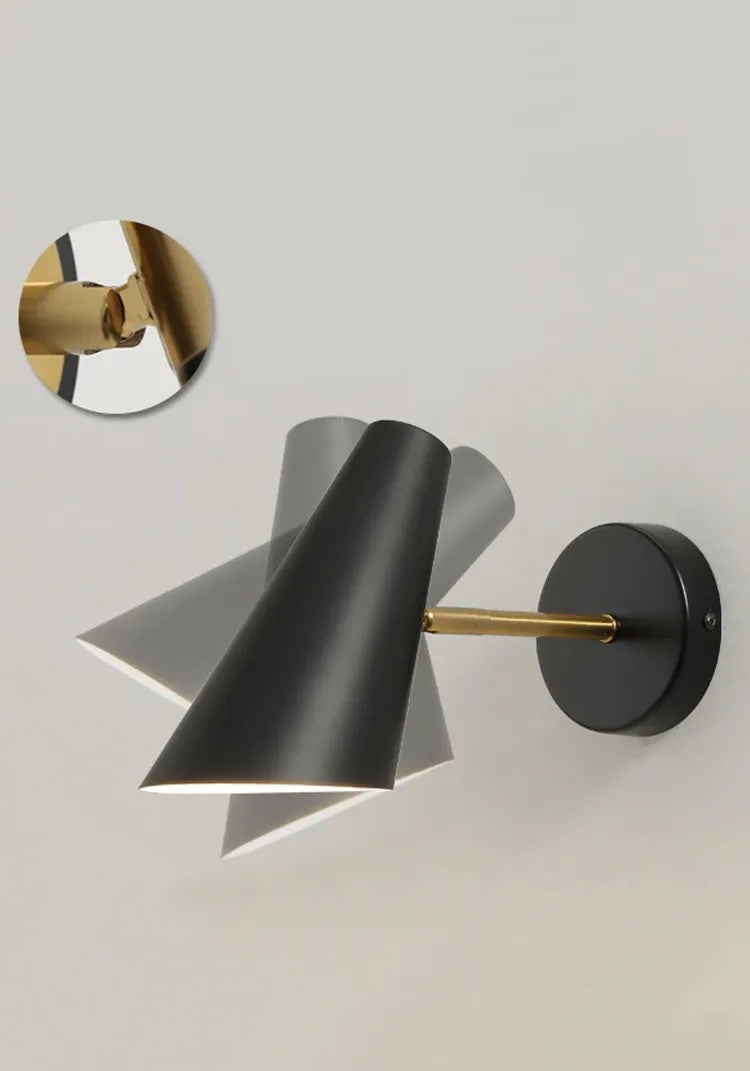 LAMPA ŚCIENNA KINKIET APP1141-1W Czarny 6