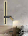 LAMPA ŚCIENNA KINKIET APP1439-W PRAWY BLACK GOLD 6