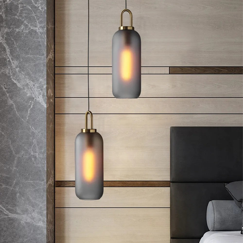 Lampa Sufitowa Wisząca Szklana Tuba APP628-1CP 6