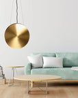 Lampa Wisząca Złota APP1377-CP 6