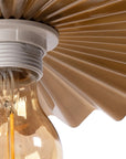 LAMPA ŚCIENNA KINKIET APP1356-1W Stare Złoto 30 Cm 6