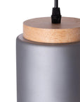 LAMPA SUFITOWA WISZĄCA APP1812-3CP Frosted Grey 6