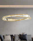 KRYSZTAŁOWA LAMPA SUFITOWA LED APP1202-CP 6