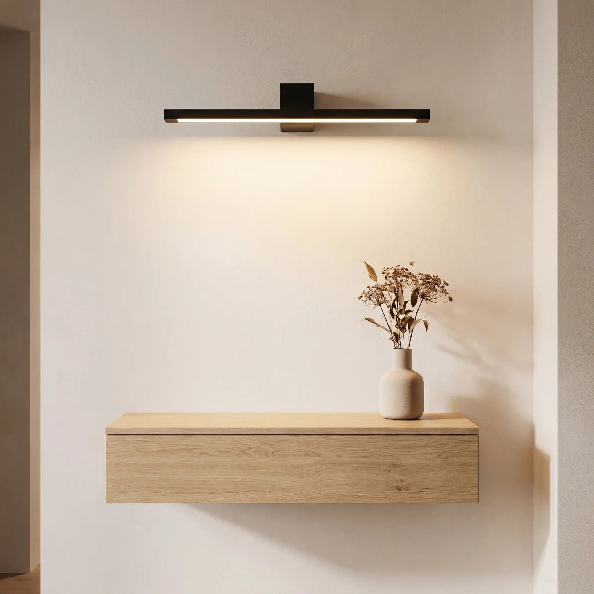 Kinkiet Łazienkowy LED SWE050-1W 60 Cm Black 6