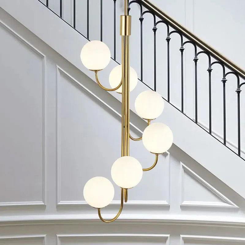 LAMPA SUFITOWA WISZĄCA Gold APP1585-6CP 6