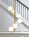 LAMPA SUFITOWA WISZĄCA Gold APP1585-6CP 6