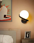 LAMPA ŚCIENNA KINKIET APP1209-1W Czarny 6