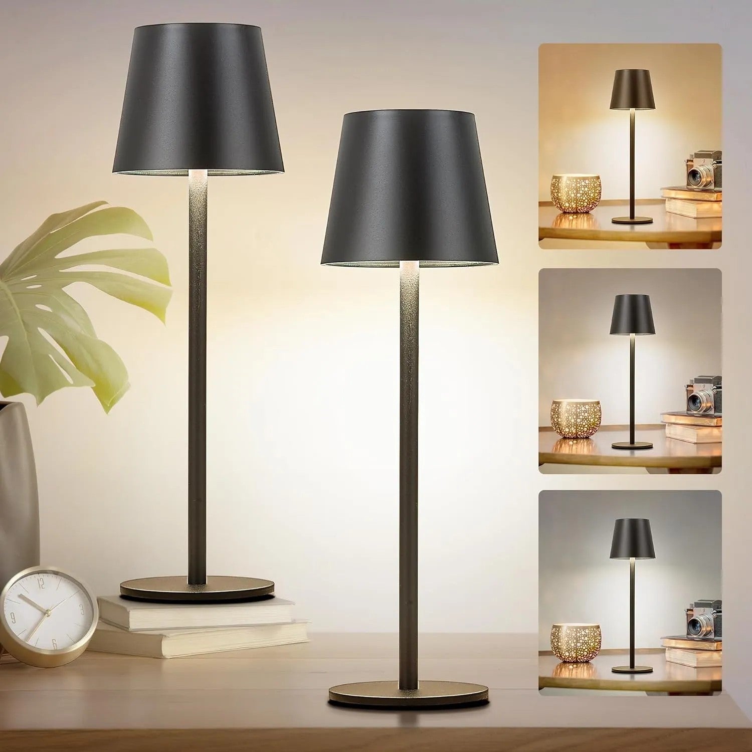 Lampka Nocna APP1365-T Czarne 6