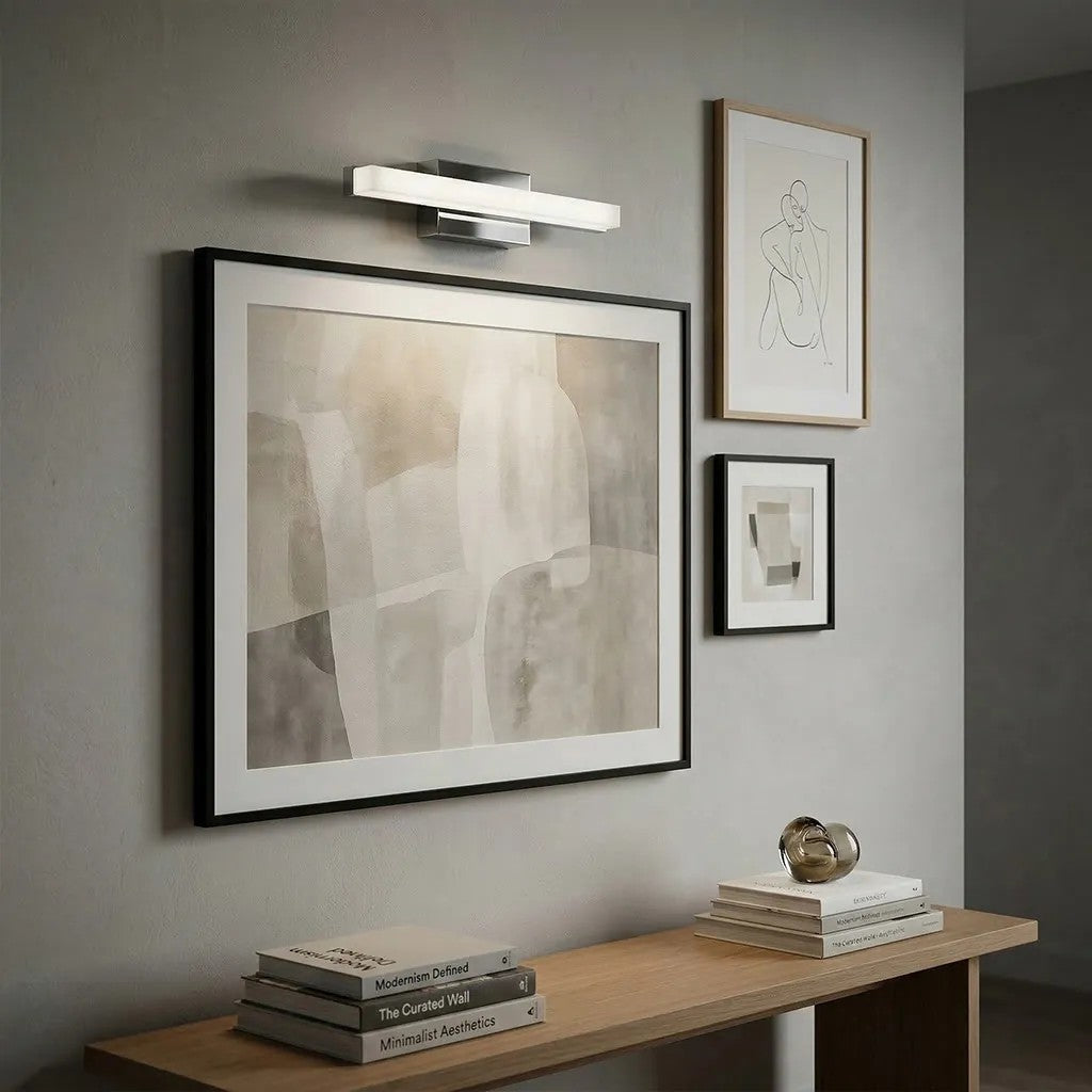 KINKIET ŁAZIENKOWY LED 42CM APP1845-1W CHROM 6