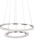 LAMPA SUFITOWA WISZĄCA LED LHJ045-CP2 NIKIEL SZCZOTKOWANY 6