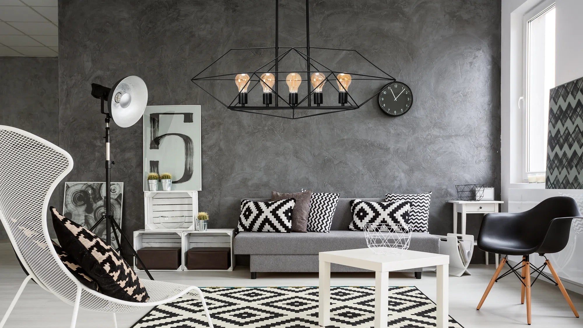 Lampa Wisząca APP1037-5CP 6
