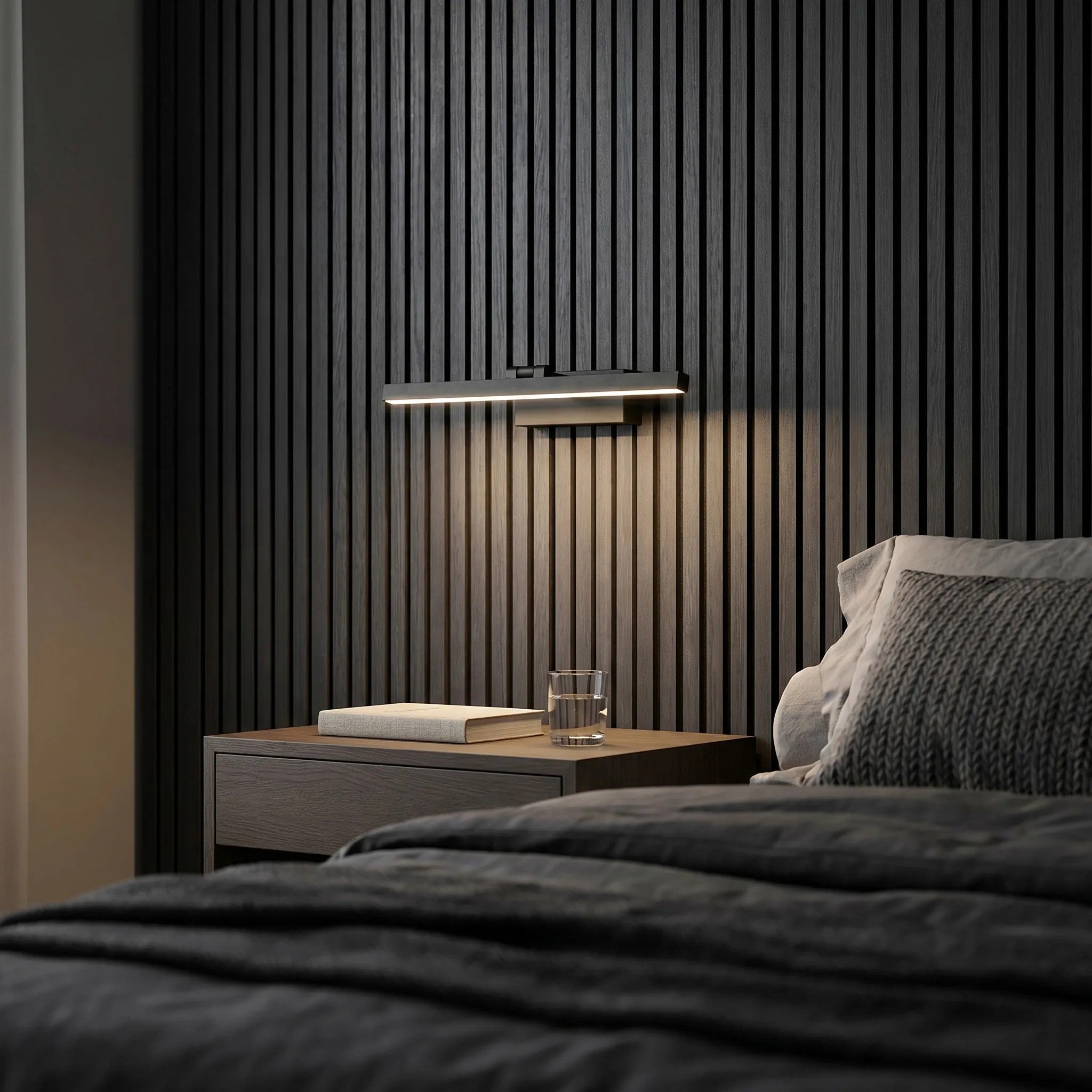 Kinkiet Łazienkowy LED APP1866-1W 40 Cm Black 6