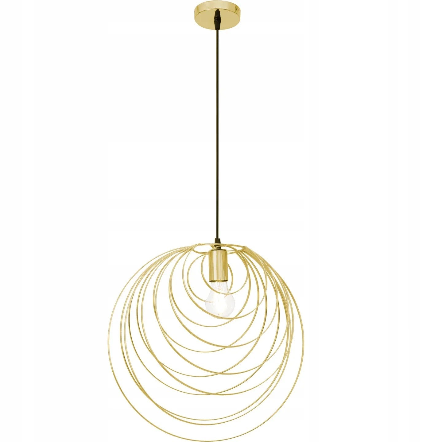 LAMPA SUFITOWA GEOMETRYCZNA APP428-1CP Złota 6