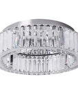 LAMPA KRYSZTAŁOWA PLAFON APP1742-C 40 Cm CHROM 6