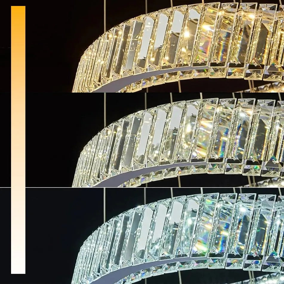 LAMPA SUFITOWA WISZĄCA LED APP1547-CP CHROM 6