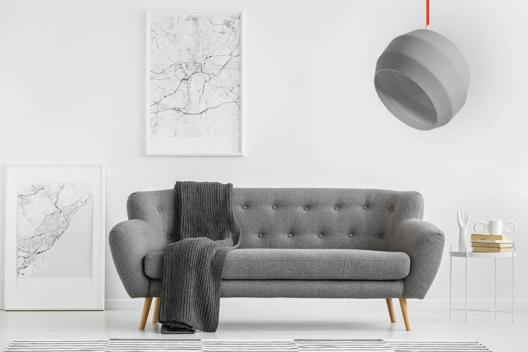Lampa Sufitowa Wisząca Kula APP382-1CP 6