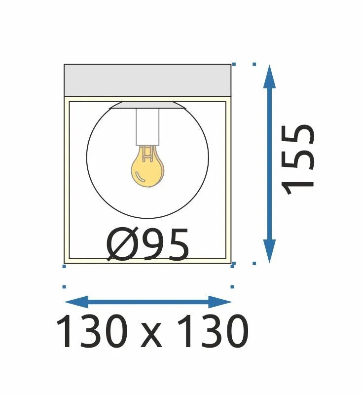 Lampa Sufitowa Plafon APP1166-1C Gold White 6