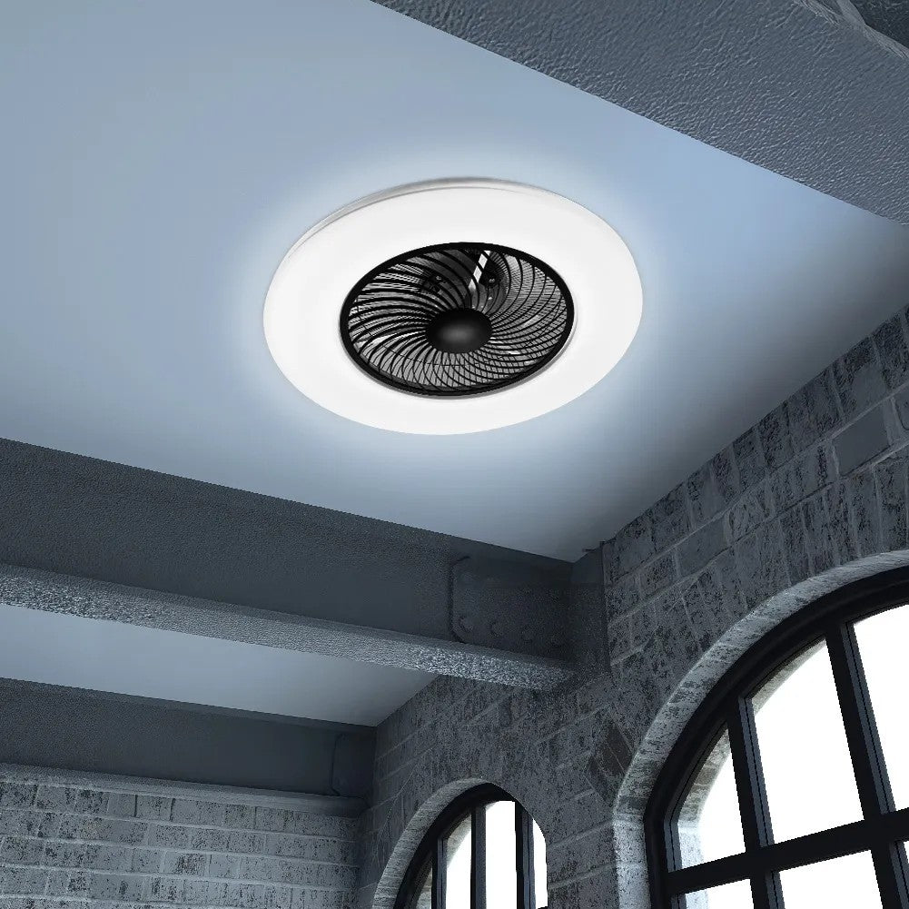 Lampa Z Wiatrakiem APP1552-C BLACK 6