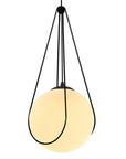 LAMPA SUFITOWA WISZĄCA APP1792-1CP 20cm Czarna 6