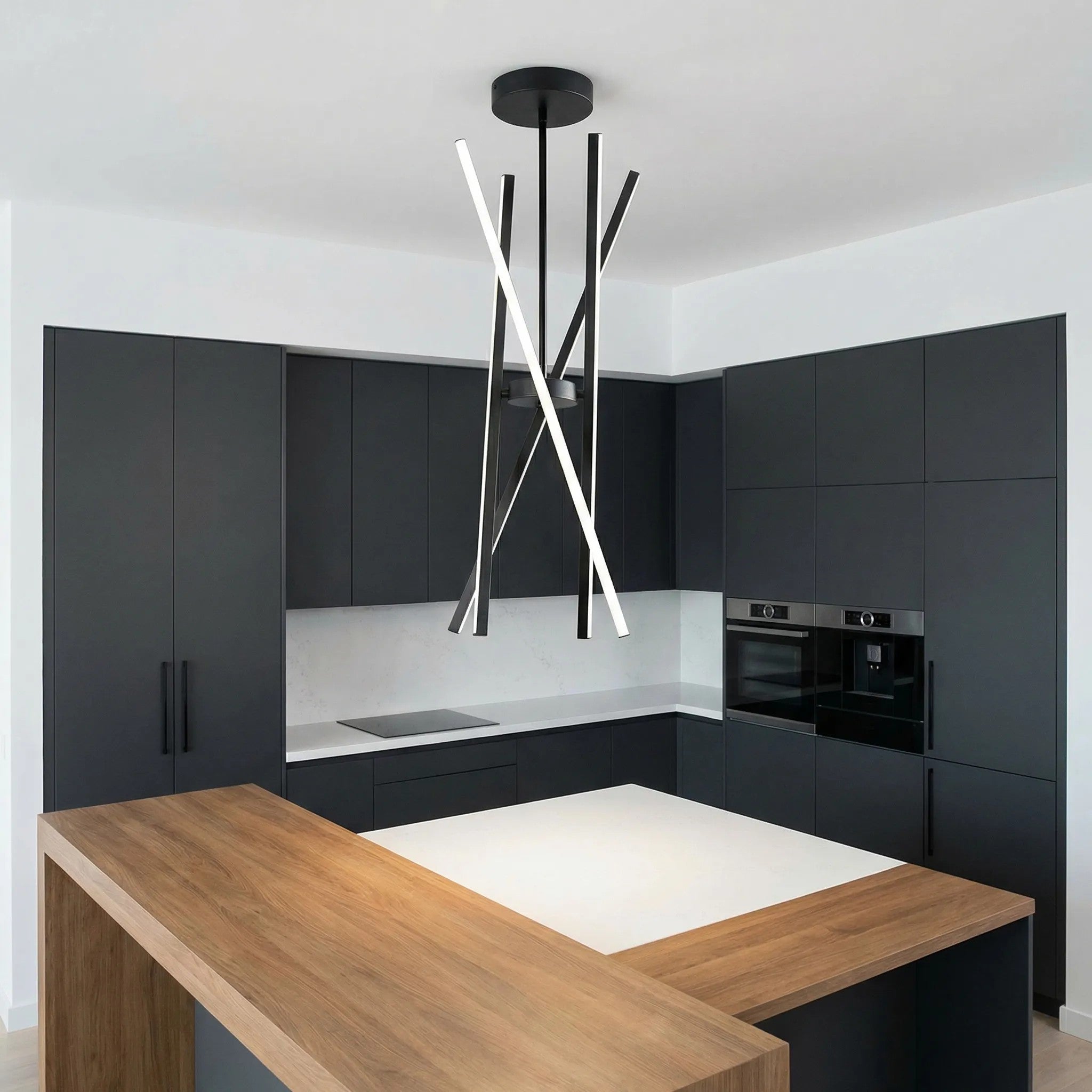 Lampa Sufitowa LED APP1929-CP Czarna 6