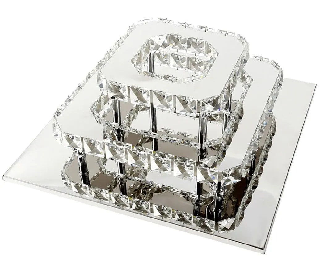 Lampa Sufitowa Kryształowa Plafon LED 24W APP410-C Neutralna 6