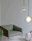 Lampa Wisząca LED APP1555-CP Gold 6