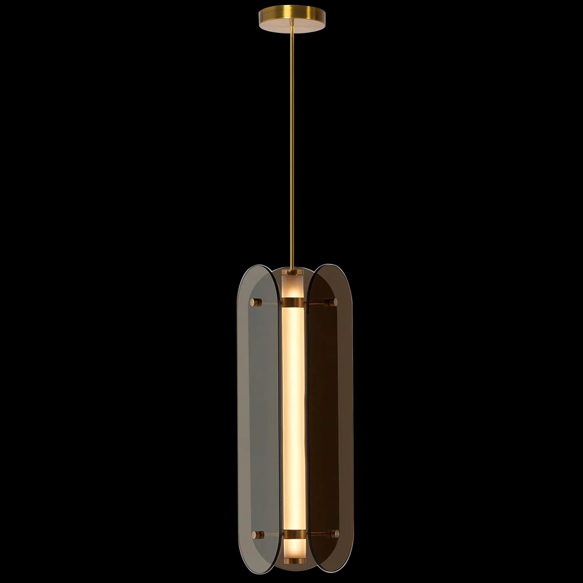 LAMPA SUFITOWA WISZĄCA Czarna APP1676-CP Long 6