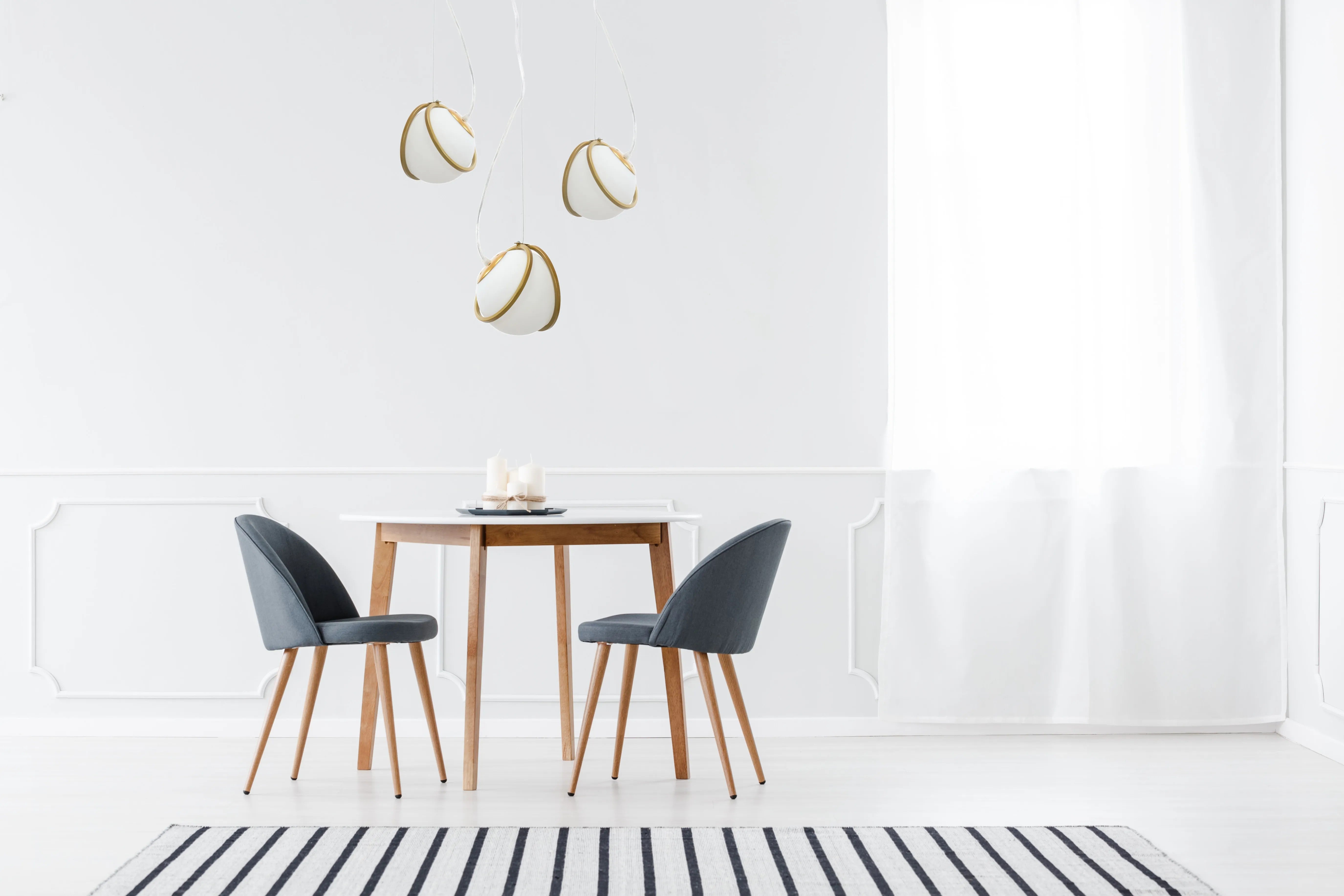 Lampa Wisząca APP1090-3CP Złota 6