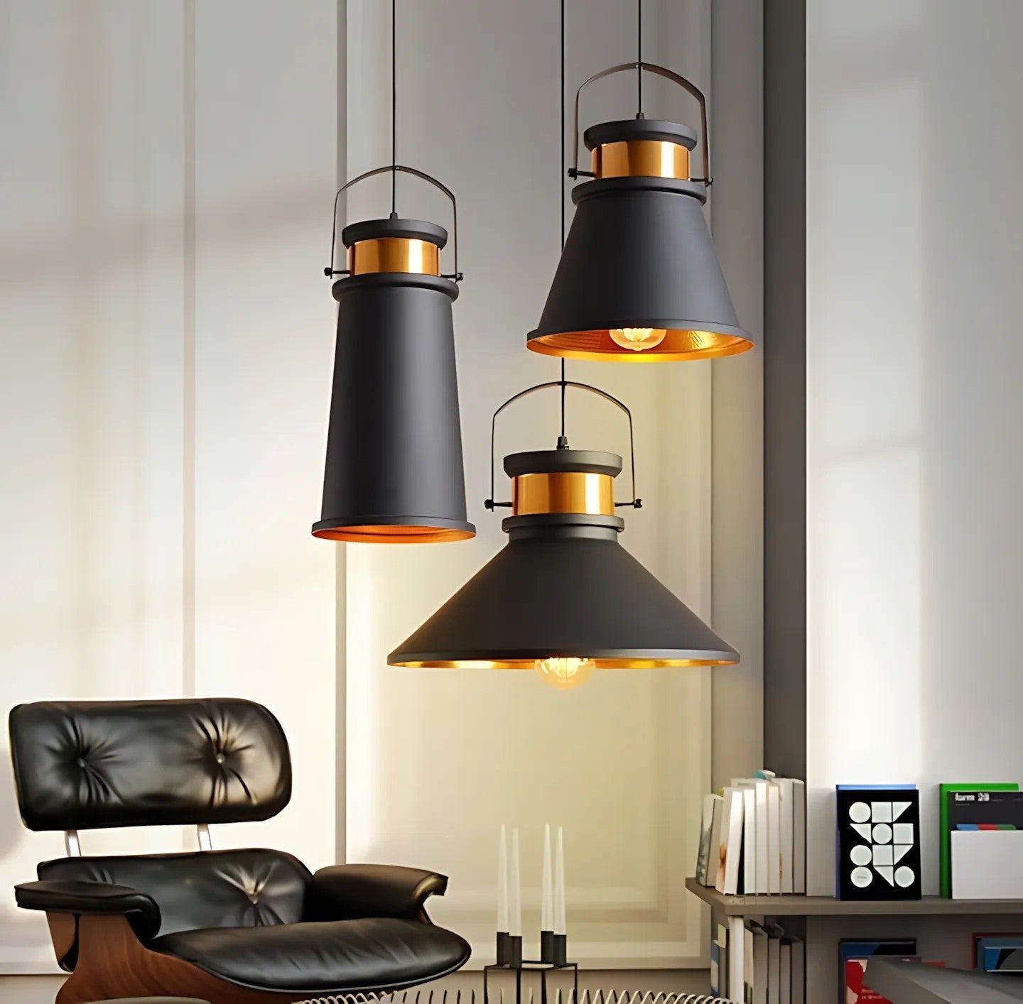 Lampa Sufitowa ASTI A Czarna 6