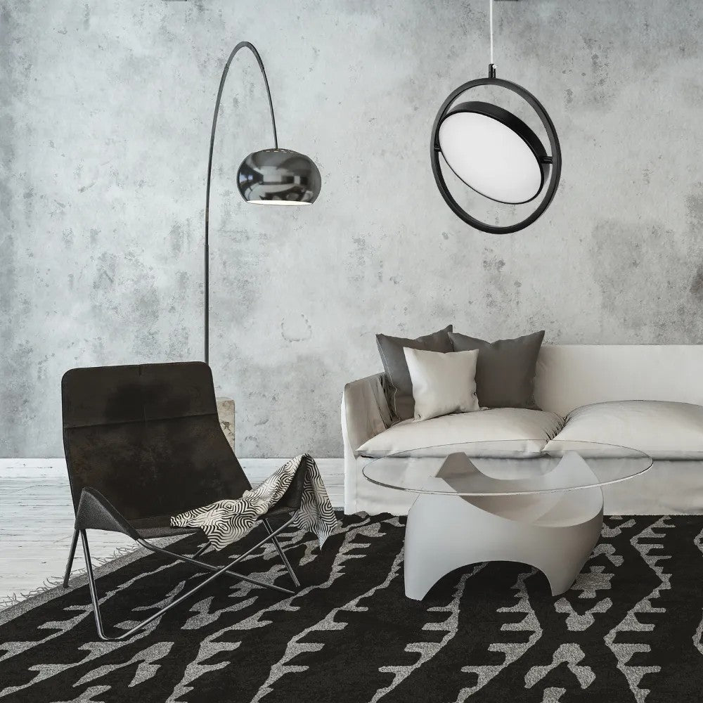 LAMPA WISZĄCA LED APP1790-CP Czarna 6