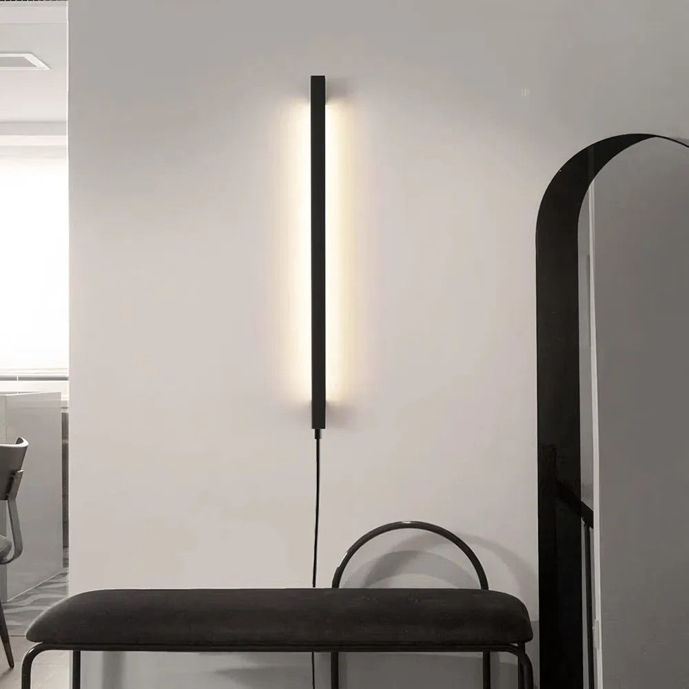 KINKIET ŚCIENNY LED LHJ063-W 80cm CZARNY 6